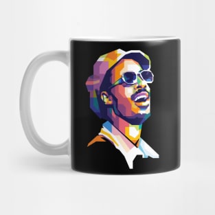 Stevie Wonder WPAP Mug